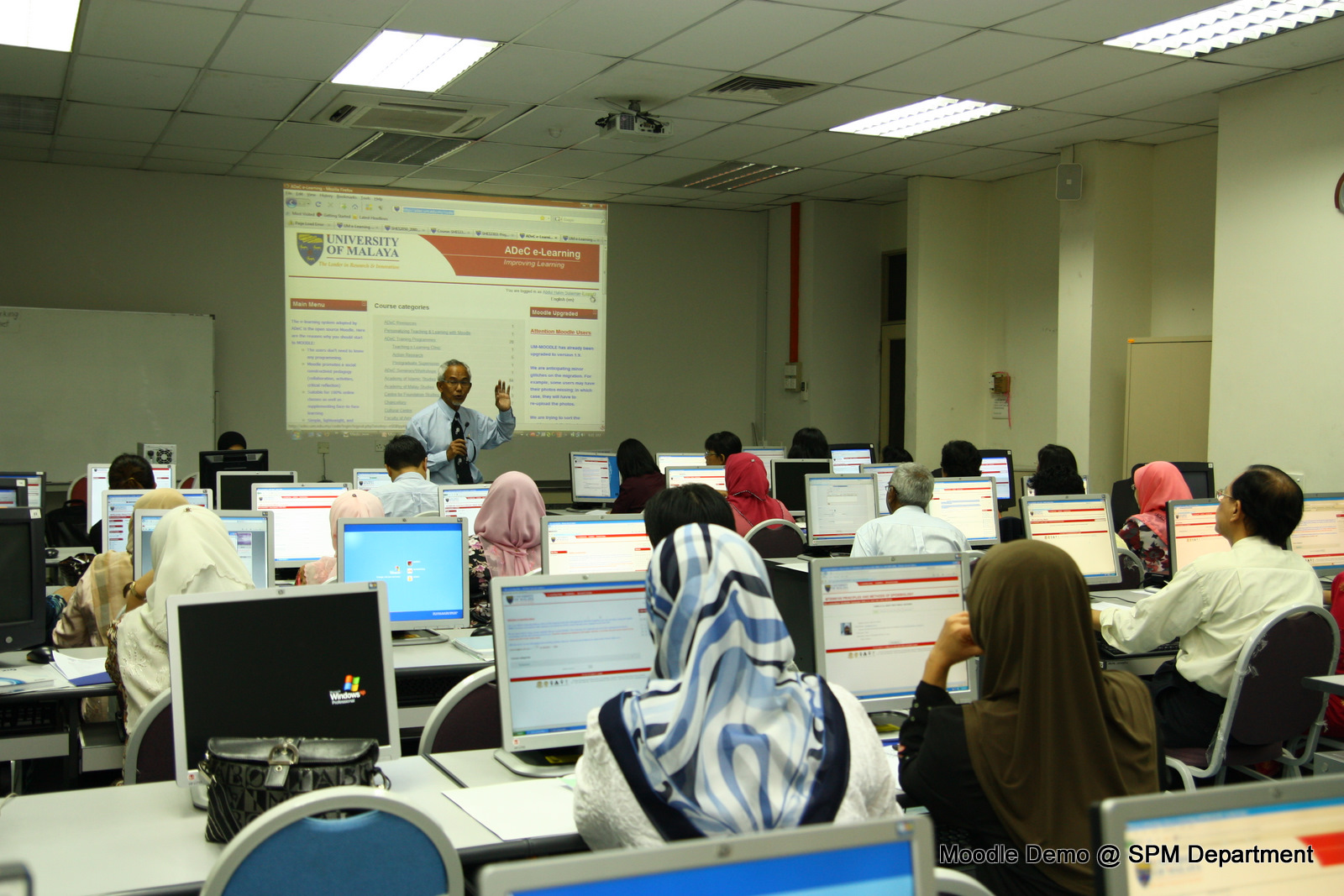MOODLE workshop – Department of Social and Preventive Medicine